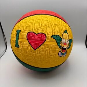 Universal The Simpsons I Love Krusty the Clown Colorbock Basketball Needs Air